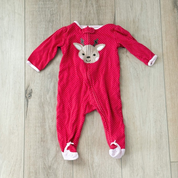 BABY GIRL PRETTY FALL WINTER HOLIDAY CHRISTMAS CLOTHING BUNDLE SIZE 6-12MONTHS - Picture 12 of 12